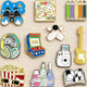 Badges Émaillés en Lot de 11