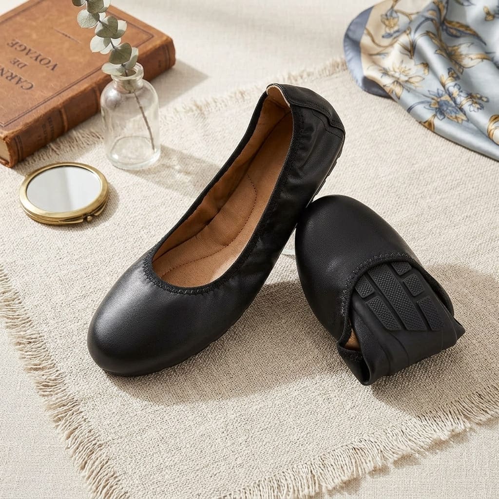 Ballerines Femme Pliables