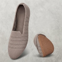 Ballerines Femme en Tricot Slip-on
