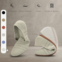 Ballerines Femme en Tricot Slip-on