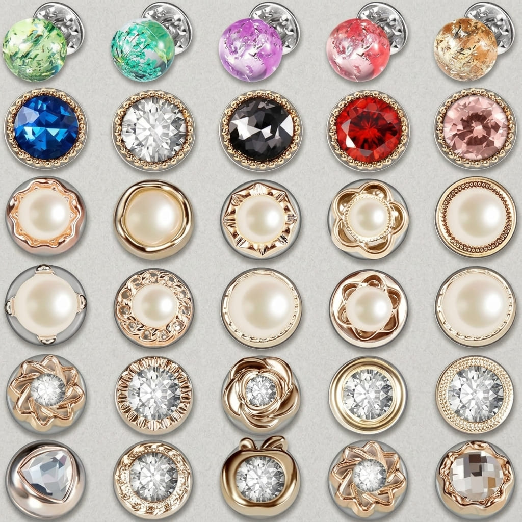 Boutons de Broche Invisibles – Lot de 30