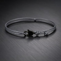 Bracelet de Cheville Fin en Tissu