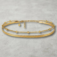 Bracelet de Cheville Multi-Rangs