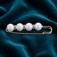 Broche Strass Argentée