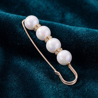 Broche Strass Argentée