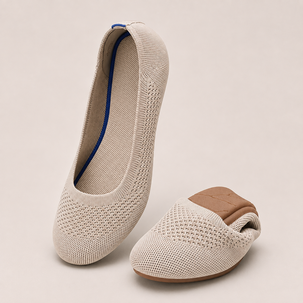 Ballerines Tricot Confort