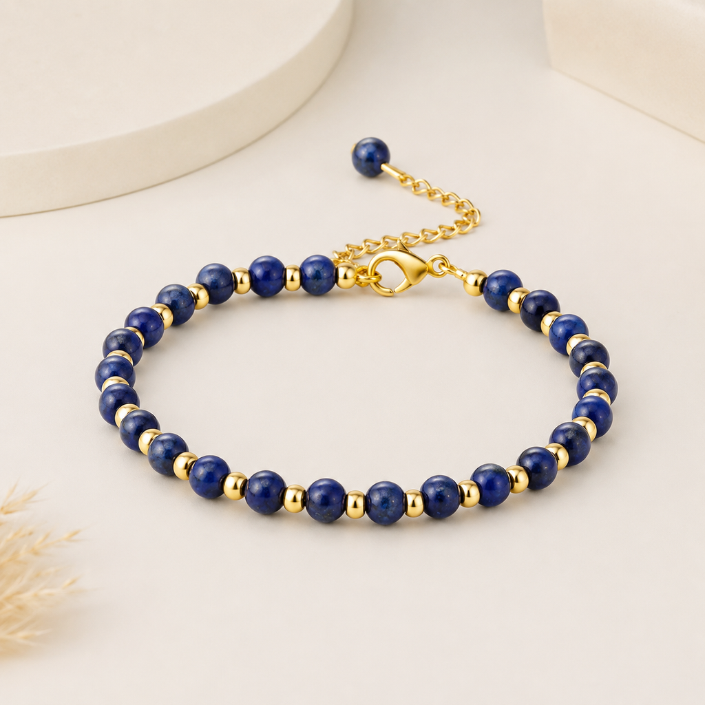Bracelet Pierre Naturelle - Bleu