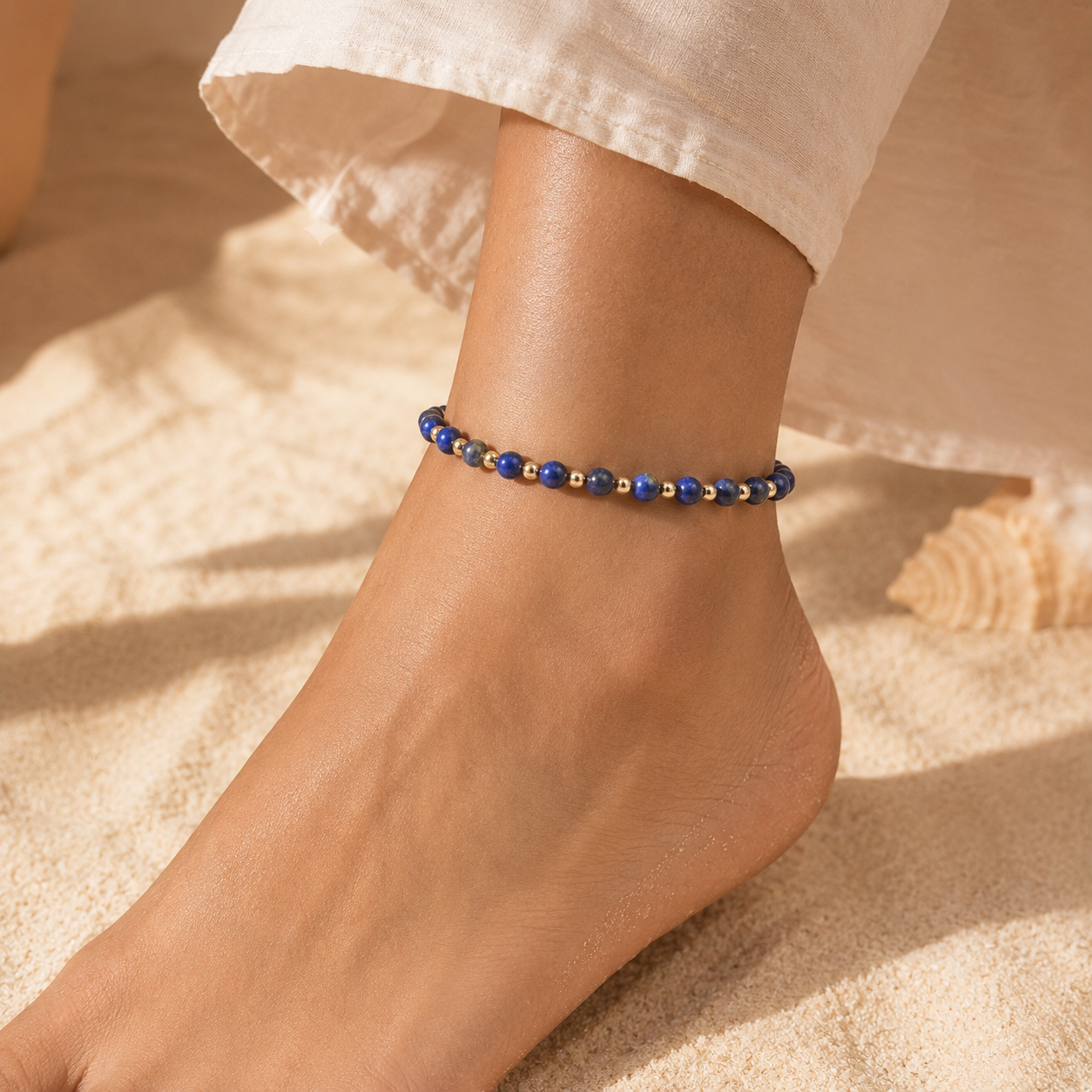 Bracelet Pierre Naturelle - Bleu