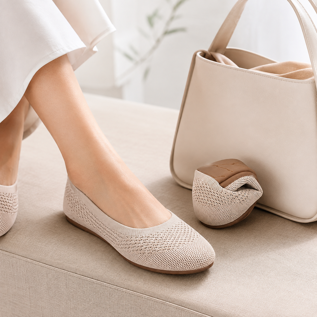 Ballerines Tricot Confort
