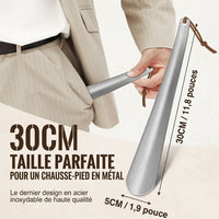 Chausse-Pied Long 30 cm en Acier Inoxydable