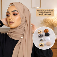 Épingles Magnétiques Hijab – Lot de 8