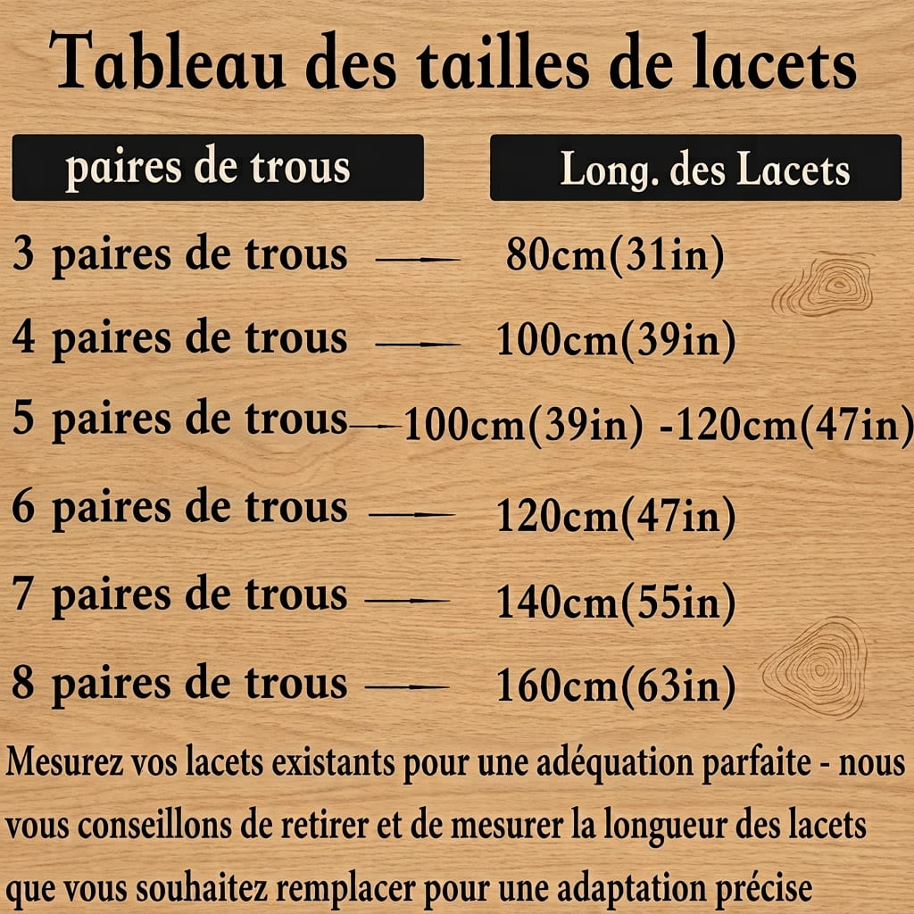 Lacets Satin Plats en Lot de 2 Paires