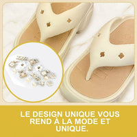 Lot de 16 Charms Chaussures en Strass
