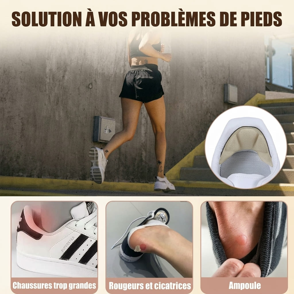 Lot de 6 Coussinets de Talon