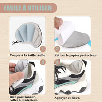 Lot de 6 Coussinets de Talon