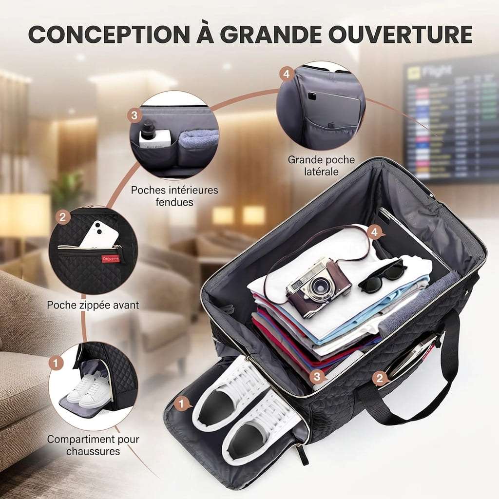 Sac Weekender Femme 33L