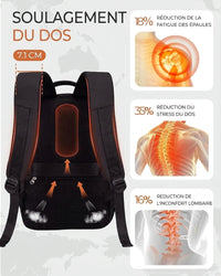 Sac à Dos Cabine 24L – Bagage Avion 40x30x20 Antivol