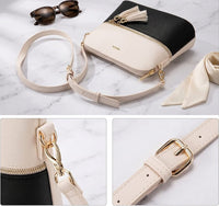Sac à Main Femme Cuir PU – Ensemble 3 en 1, Sac Bandoulière et Fourre-tout