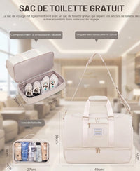 Sac de Voyage Femme 37L