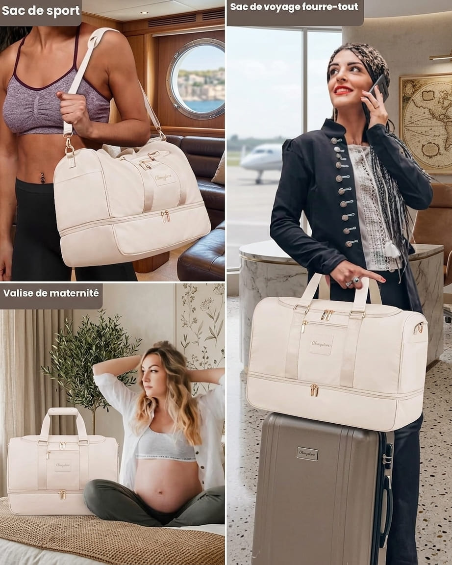 Sac de Voyage Femme 37L