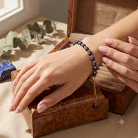 Bracelet Pierre Naturelle - Bleu